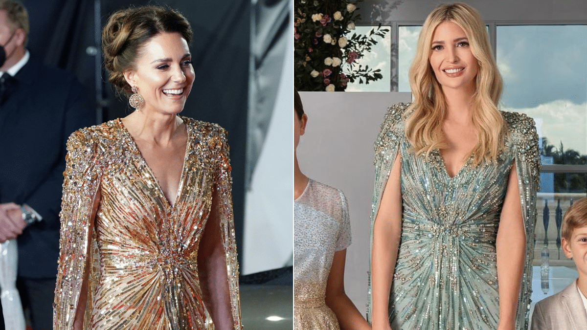 Kate Middleton e Ivanka Trump han lucido el mismo vestido joya