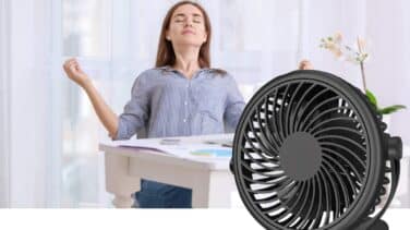 Haz frente al calor allá donde vayas con este ventilador portátil ¡que ahora cuesta menos de 16 euros!