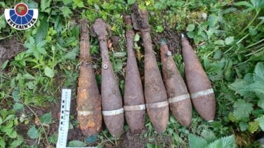 Detonan seis proyectiles de la Guerra Civil en Vizcaya