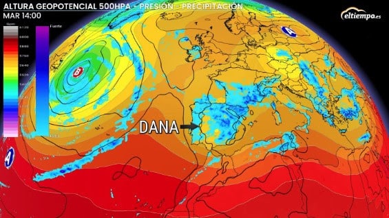 Las zonas afectadas por la DANA que dejará tiempo inestable este lunes y martes antes de la llegada del calor