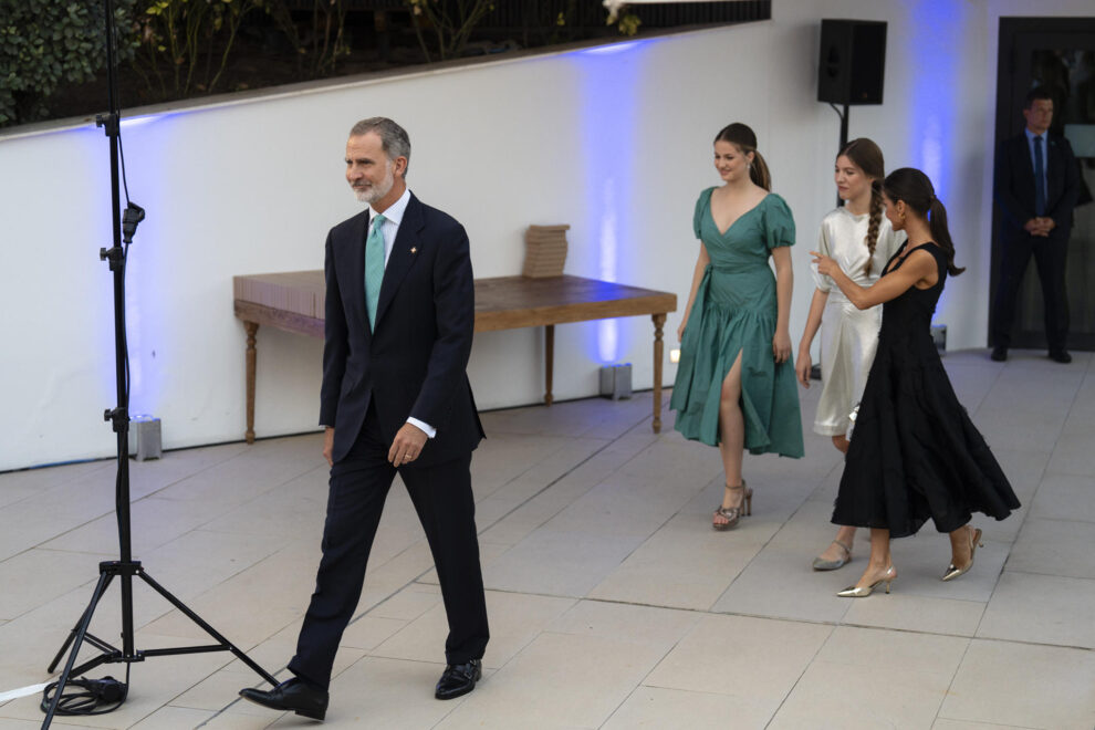 Los reyes Felipe y Letizia en los premios princesa de Girona