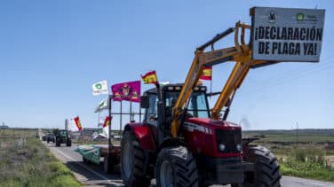 Una tractorada cortará algunas vías principales de Madrid este miércoles para pedir más ayudas frente a la sequía