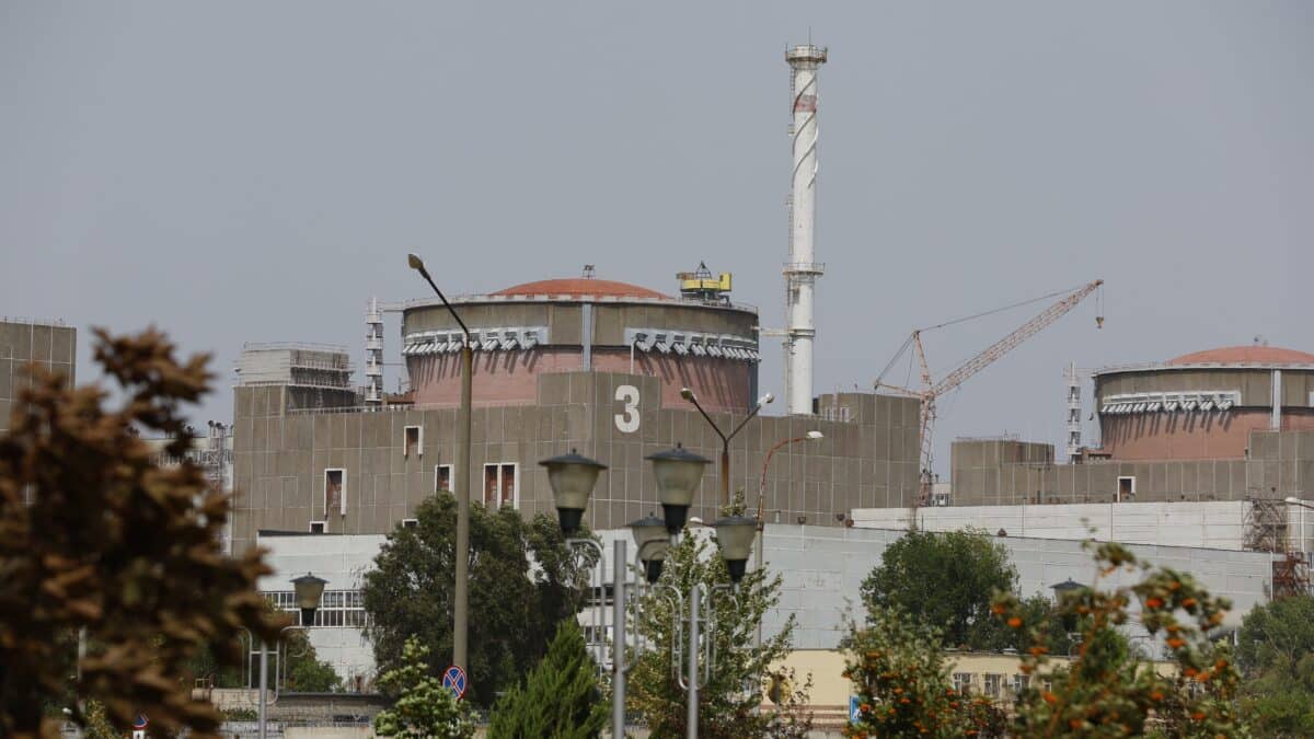 Central nuclear de Zaporiyia, en Ucrania.