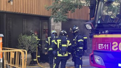 Incendio en el restaurante Lana de la calle Ponzano de Madrid