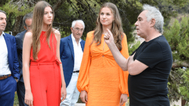 La princesa Leonor reaparece junto a su hermana antes de empezar su formación militar