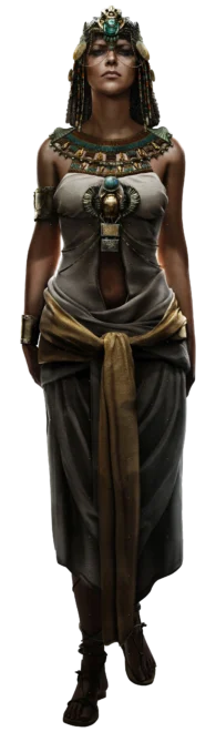 Cleopatra representada en Assassin’s Creed Origins.