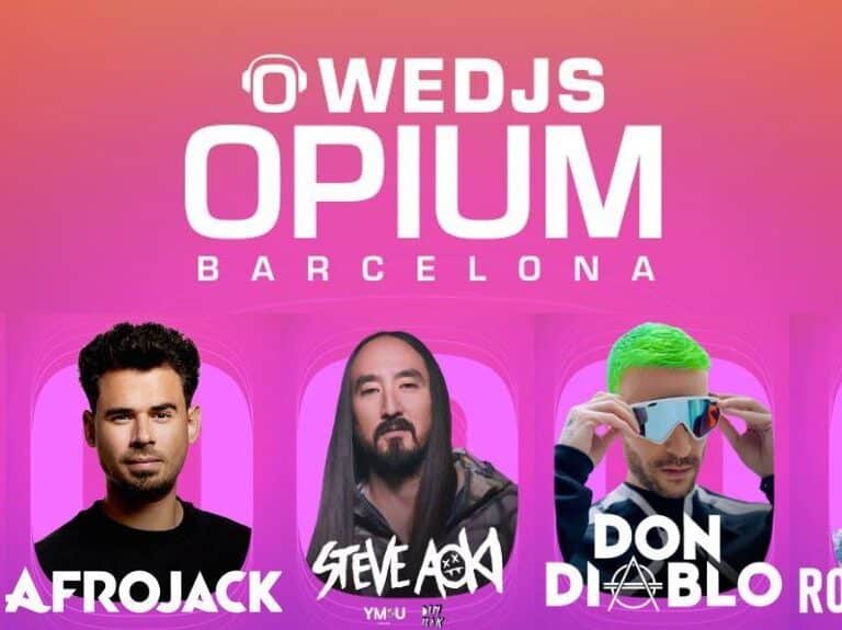 Bob Sinclair y Steve Aoki, cabezas del cartel de la 12ª edición de WEDJ'S, en Opium Barcelona