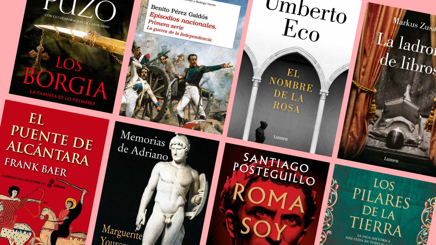 Mis 15 novelas históricas imprescindibles