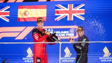 Carlos Sainz gana el GP de Singapur: La 34 llega antes que la 33