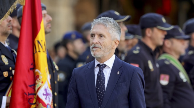 El ministro del Interior, Fernando Grande-Marlaska, en Salamanca.