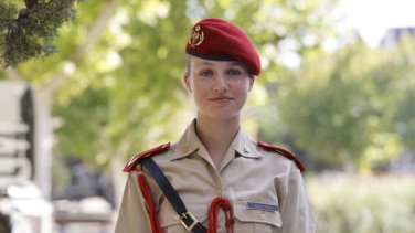 La princesa Leonor da un paso más en la carrera militar: ya es oficialmente dama cadete