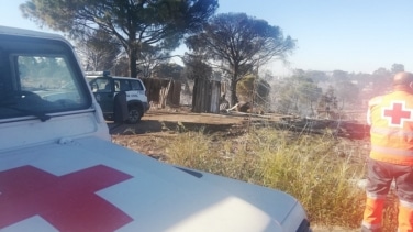 Varios heridos y 200 chabolas afectadas en un incendio en un asentamiento de Huelva