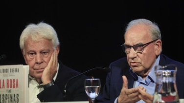 Alfonso Guerra y Felipe González, contra la amnistía: "Es una humillación deliberada de la generación de la Transición"