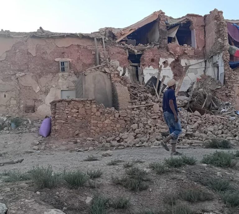 En el epicentro del terremoto en Marruecos: “El nivel de destrucción es absoluto”