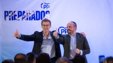 Alejandro Fernández acaricia la candidatura del PP en Cataluña tras reunirse con Feijóo