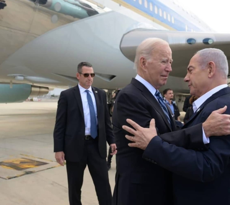 Biden llega a Israel en plena escalada de la tensión por el ataque al hospital de Gaza