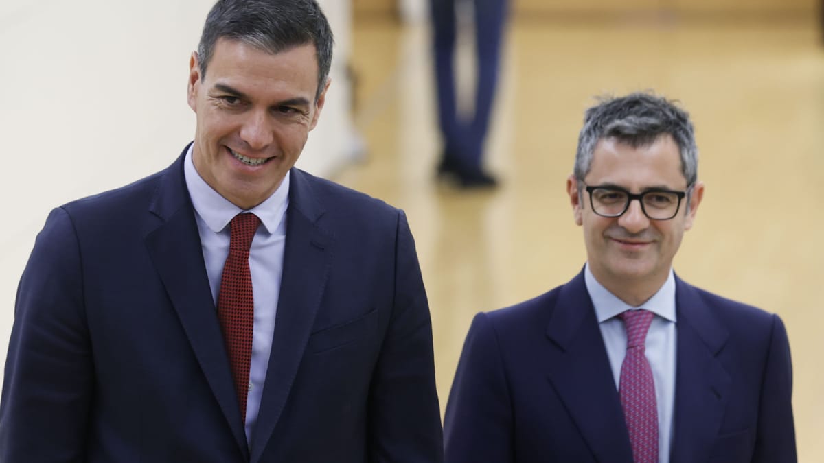 Pedro Sánchez y Félix Bolaños