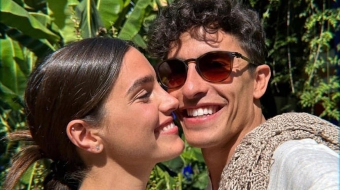Las reacciones de la novia de Marc Márquez y de su hermano Álex a su salida de Honda