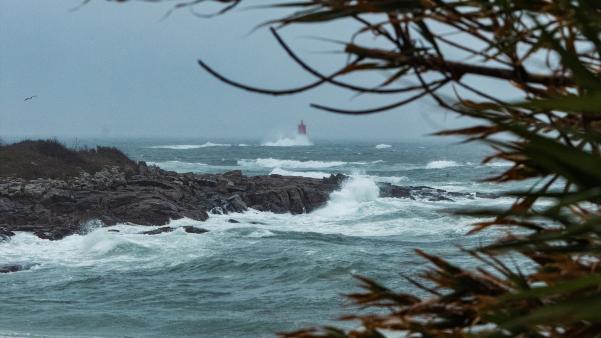 Oleaje en la Ría de Vigo