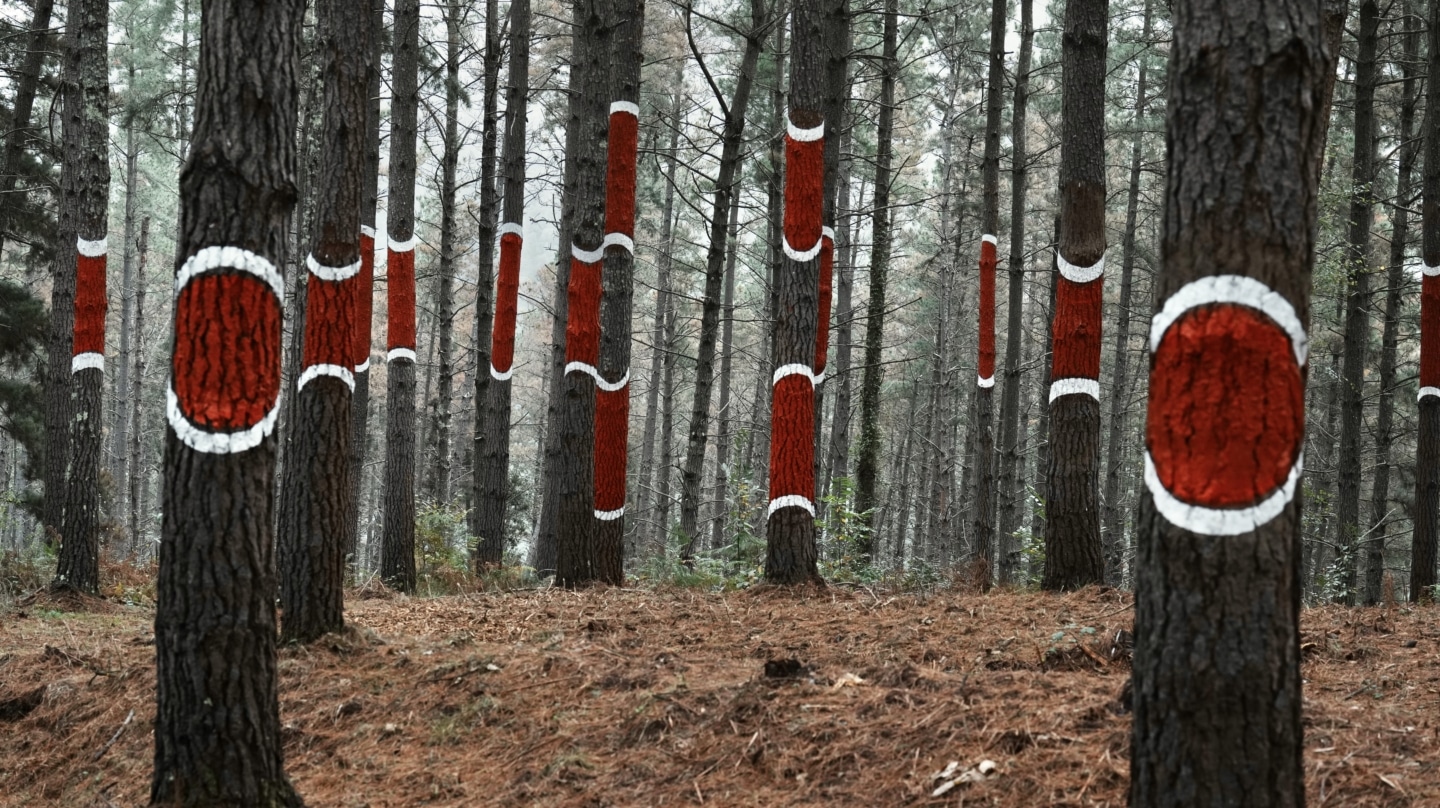 'Bosque de Oma', la segunda vida de formas y color de Ibarrola
