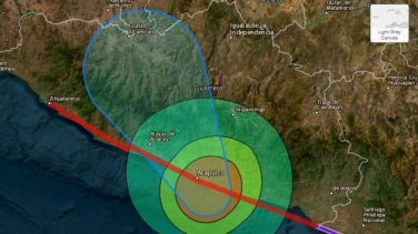 El huracán Otis de categoría 5 sacude Acapulco con vientos de 300 km/h