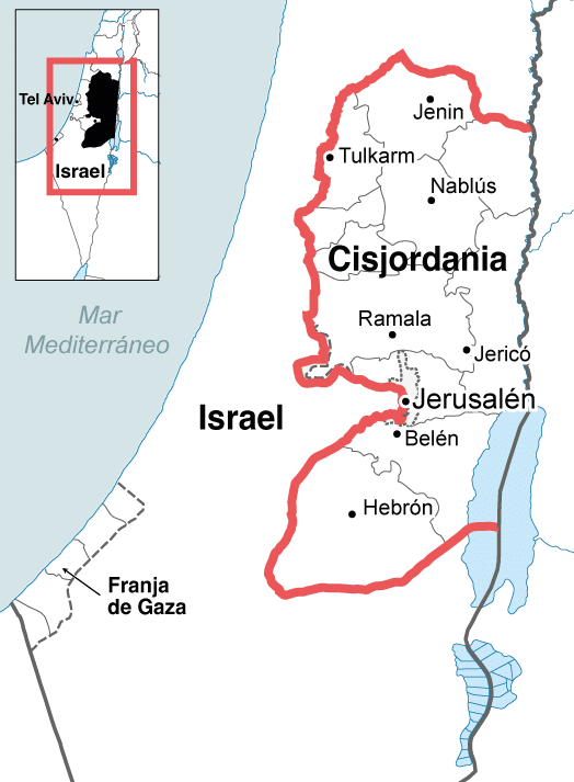 ¿Qué significa reconocer las fronteras de Palestina de 1967?