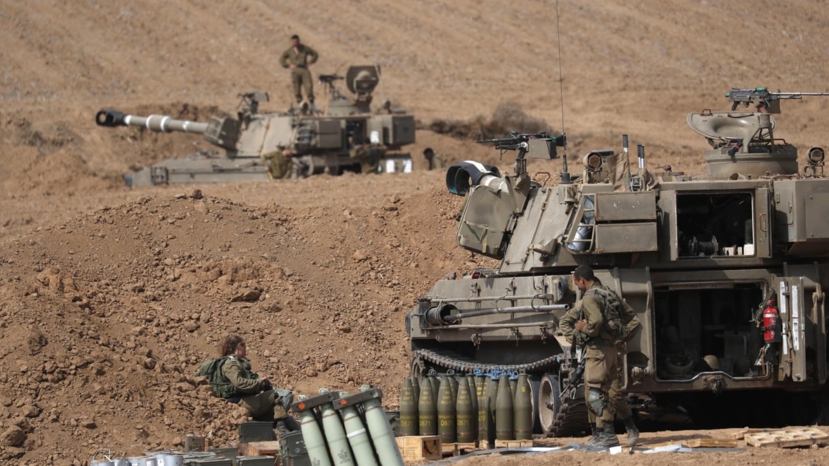 Soldados israelís en la franja de Gaza.