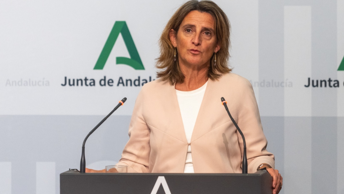 La vicepresidenta tercera del Gobierno y ministra para la Transición Ecológica y el Reto Demográfico en funciones, Teresa Ribera