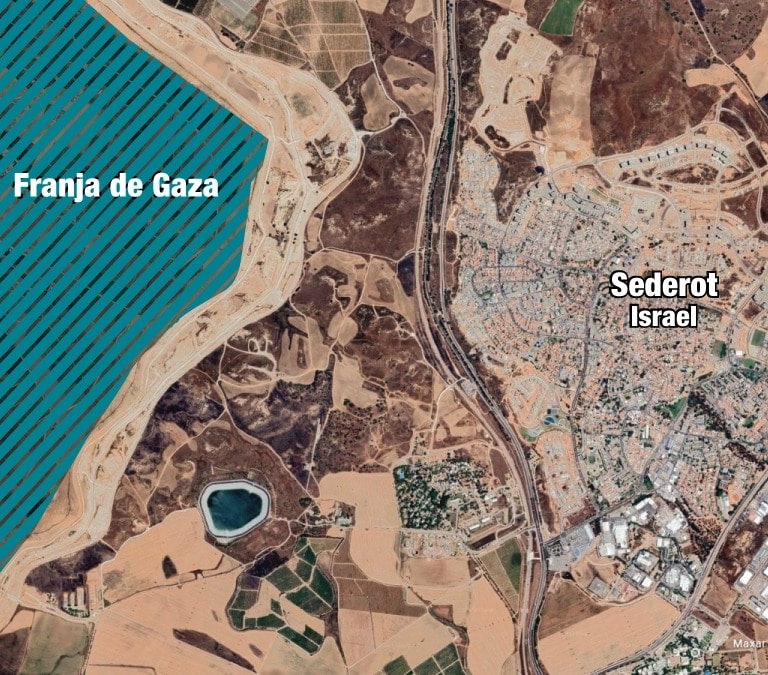 La guerra sobre el terreno: guía visual del ataque de Hamás a Israel