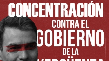 El Frente Obrero se manifiesta ante la sede del PSOE en contra de la amnistía