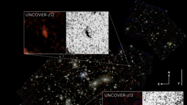 El telescopio James Webb descubre la segunda galaxia más lejana jamás observada