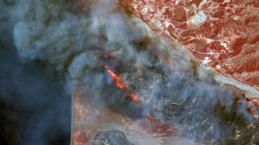 Trincheras, inundaciones y ciudades arrasadas; el mundo visto desde el satélite en 2023