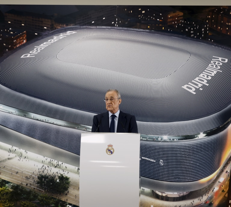 Florentino Pérez: "El nuevo Bernabéu va a marcar un antes y un después en la historia del Real Madrid"