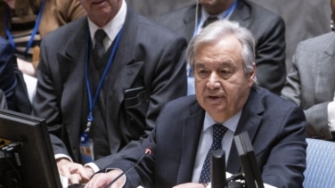 António Guterres: "No podemos salvar un planeta en llamas con una manguera de combustibles fósiles"