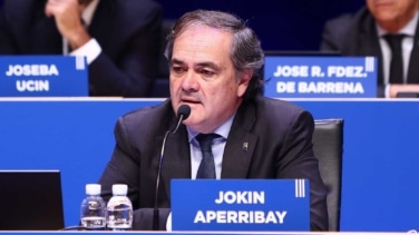 Aperribay, presidente de la Real: "Ningún tío del Betis que venga a tocarnos los cojones va a entrar en Anoeta"