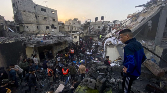 Explosion in Rafah in the southern Gaza Strip