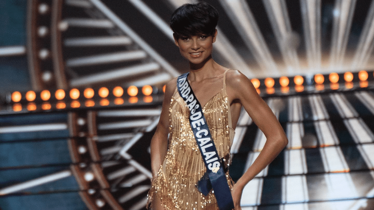 Eve Gilles recibió mucho odio cuando salió en bañador en el concurso de Miss Francia 2024.