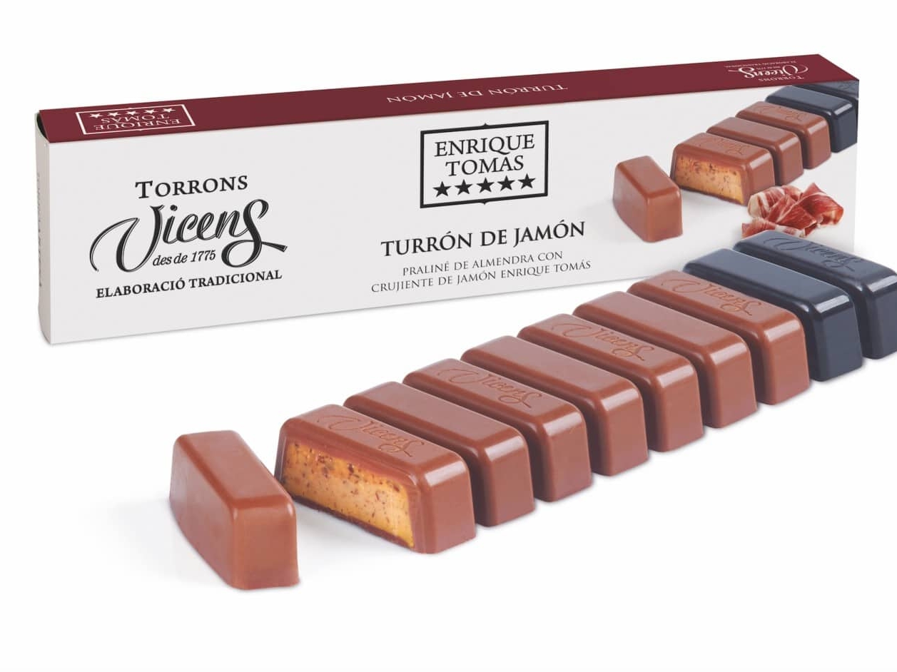 Nougat with ham from Torrons Vicens