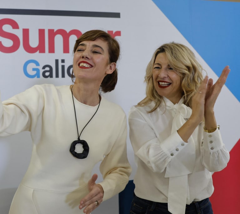 Sumar, Podemos e IU acuerdan ir juntos a las elecciones de Galicia