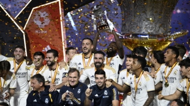 El Madrid abruma al Barça en la Supercopa de Vinicius