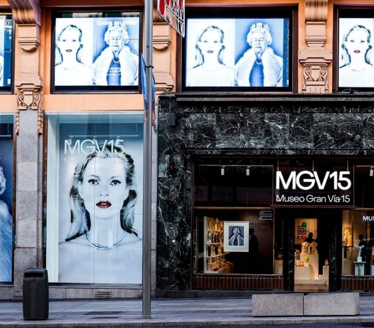 Kate Moss: medio siglo de Luz Pura de Chris Levine en Madrid