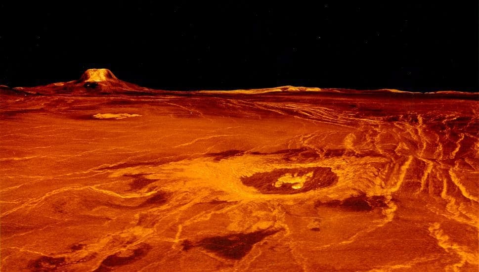 fotos de la superficie de venus