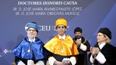Pallete, investido Doctor 'Honoris Causa' por la Universidad CEU San Pablo