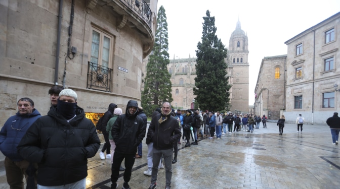 Salamanca sueña con Unionistas: colas de madrugada por la entrada para el Barcelona
