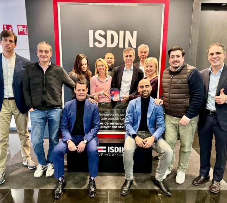 ISDIN, certificada como una de las mejores compañías para trabajar en España por sexto año consecutivo