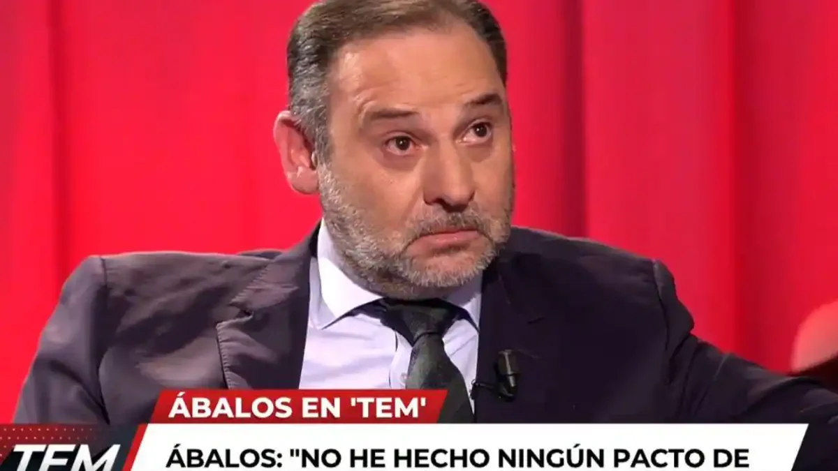 José Luis Ábalos rompe a llorar en el programa 'Todo es mentira'