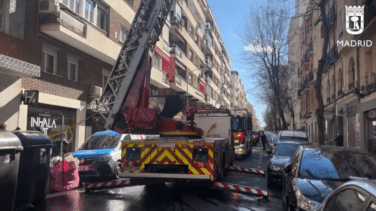 Un incendio en la cocina de Los Torreznos obliga a intervenir a los Bomberos de Madrid