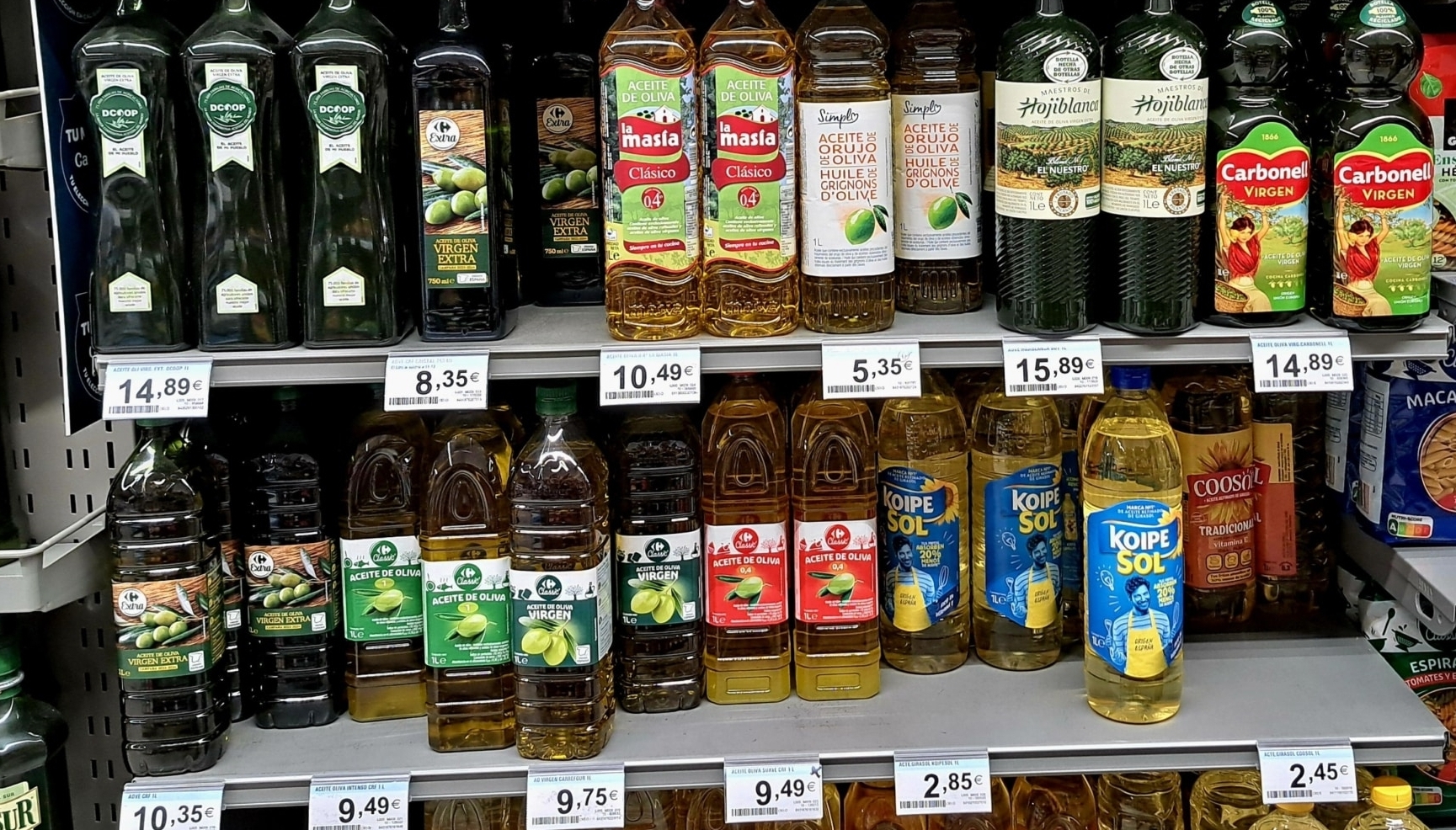 Hasta dónde puede bajar el precio del aceite de oliva?