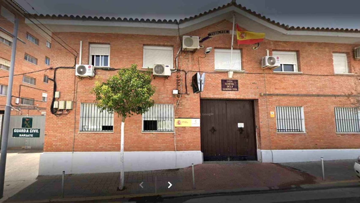 Cuartel de la Guardia Civil de Barbate (Cádiz).