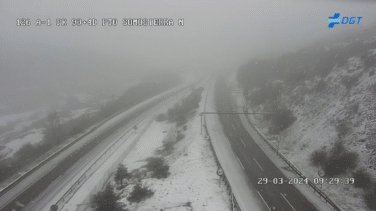 El temporal de nieve afecta a 34 carreteras de la red viaria